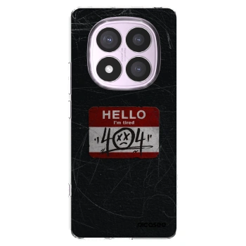Picasee silikonska prozirna maskica za Xiaomi Redmi Note 14 Pro 4G - HELLO 404