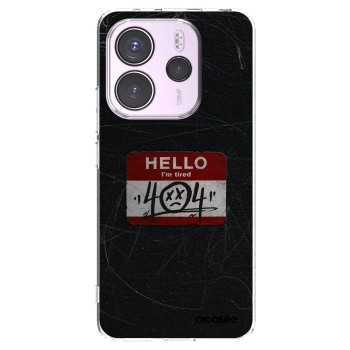 Picasee silikonska prozirna maskica za Xiaomi Redmi Note 14 4G - HELLO 404