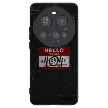 Picasee crna silikonska maskica za Xiaomi 15 Ultra - HELLO 404