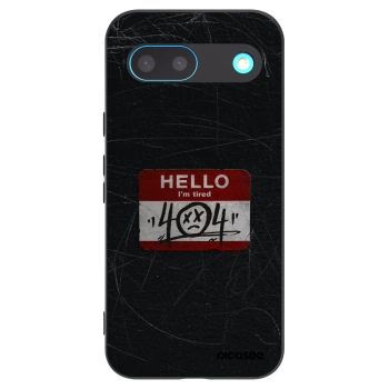 Picasee crna silikonska maskica za Google Pixel 8 - HELLO 404