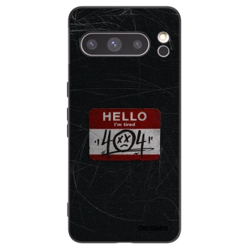 Picasee crna silikonska maskica za Google Pixel 8 Pro - HELLO 404
