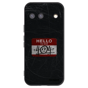 Picasee crna silikonska maskica za Google Pixel 9 - HELLO 404