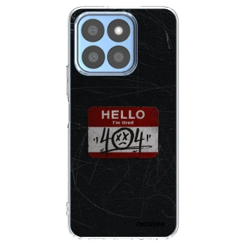 Picasee silikonska prozirna maskica za Honor X8c - HELLO 404