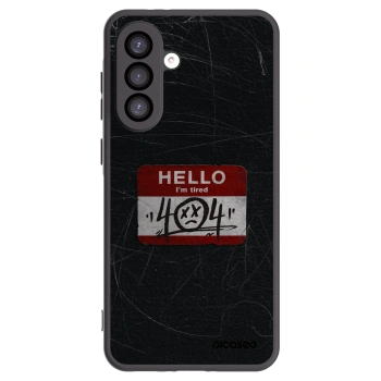 Picasee crna silikonska maskica za Samsung Galaxy A26 5G A266B - HELLO 404