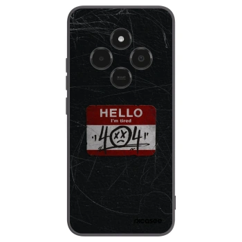 Picasee crna silikonska maskica za Xiaomi Poco C75 - HELLO 404
