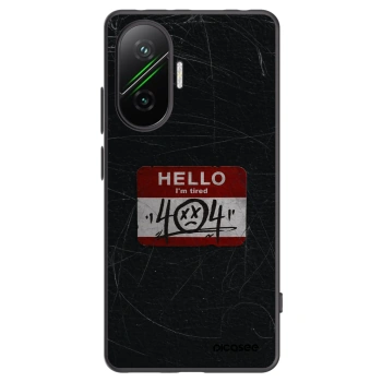 Picasee crna silikonska maskica za Xiaomi Poco F7 Pro 5G - HELLO 404