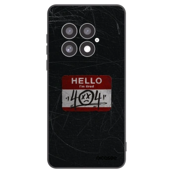 Picasee crna silikonska maskica za OnePlus 13 5G - HELLO 404