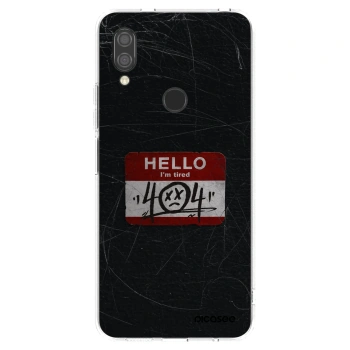 Picasee silikonska prozirna maskica za Xiaomi Redmi 7 - HELLO 404