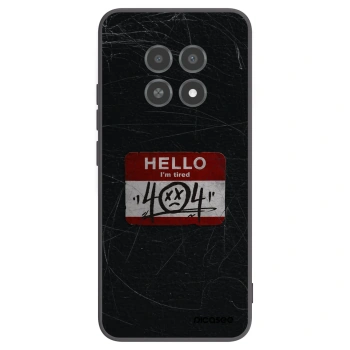 Picasee crna silikonska maskica za Realme 12X - HELLO 404