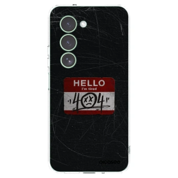 Picasee silikonska prozirna maskica za Xiaomi Redmi 15 5G - HELLO 404