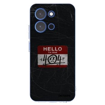Picasee silikonska prozirna maskica za Xiaomi Redmi 15C 4G - HELLO 404