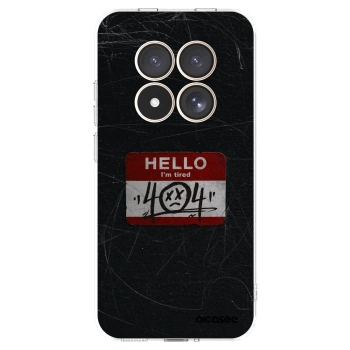 Picasee silikonska prozirna maskica za Xiaomi Redmi Note 15 Pro 4G - HELLO 404