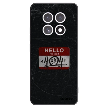 Picasee crna silikonska maskica za Xiaomi Redmi Note 15 - HELLO 404