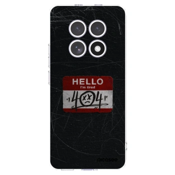 Picasee silikonska prozirna maskica za Xiaomi Redmi Note 15 - HELLO 404