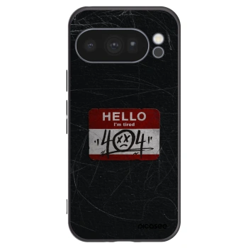 Picasee crna silikonska maskica za Google Pixel 10 Pro - HELLO 404