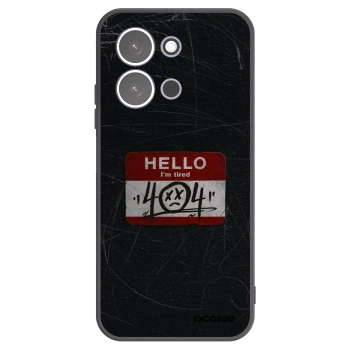 Picasee crna silikonska maskica za Xiaomi Redmi 15C 5G - HELLO 404