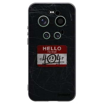 Picasee crna silikonska maskica za Xiaomi 17 Ultra - HELLO 404