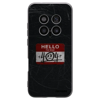 Picasee crna silikonska maskica za Honor Magic8 Pro 5G - HELLO 404