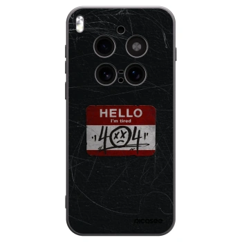 Picasee crna silikonska maskica za Vivo X300 Pro - HELLO 404