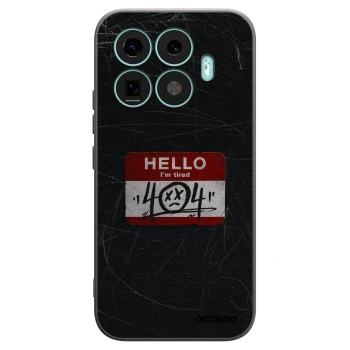 Picasee crna silikonska maskica za Xiaomi 17T - HELLO 404