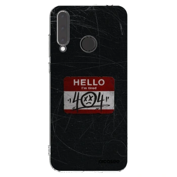 Picasee silikonska prozirna maskica za Honor 20 Lite - HELLO 404