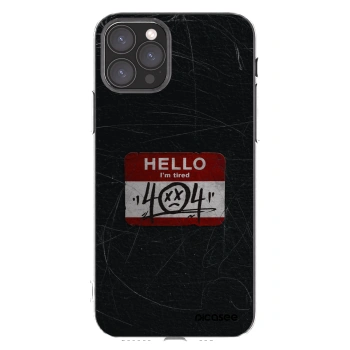 Picasee silikonska prozirna maskica za Apple iPhone 11 Pro - HELLO 404