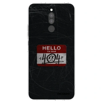 Picasee silikonska prozirna maskica za Xiaomi Redmi 8 - HELLO 404
