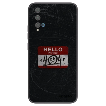 Picasee crna silikonska maskica za Huawei Nova 5T - HELLO 404