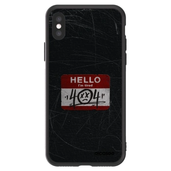 Picasee ULTIMATE CASE za Apple iPhone X/XS - HELLO 404