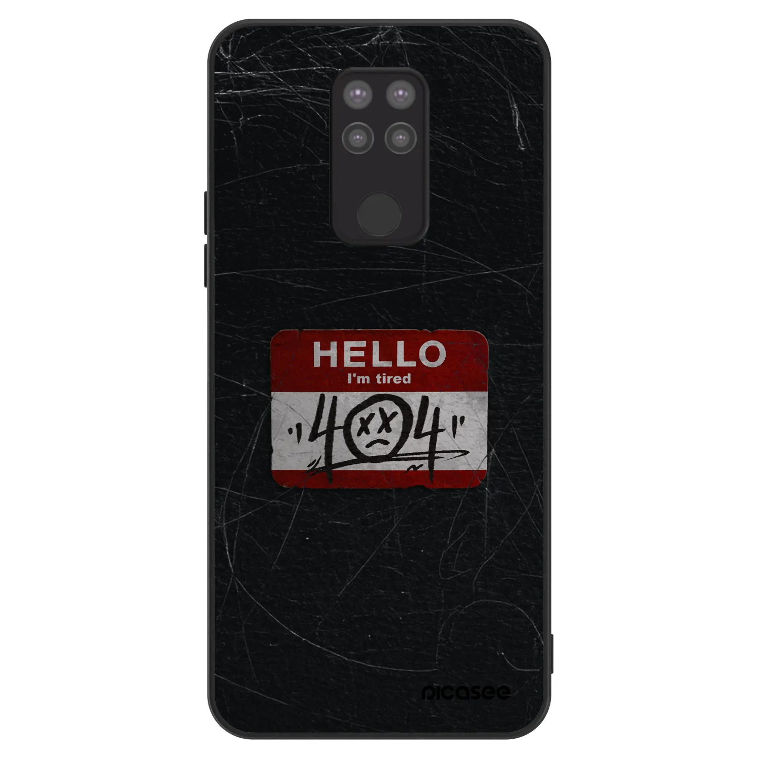 Picasee ULTIMATE CASE za Xiaomi Redmi Note 9 - HELLO 404