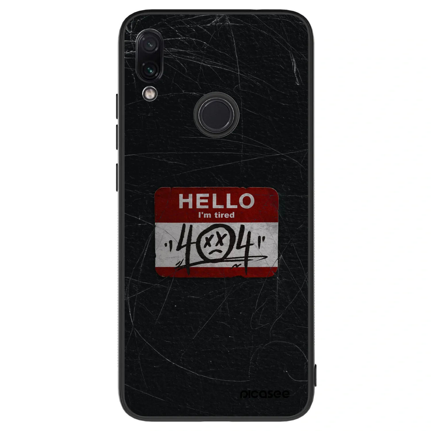 Picasee ULTIMATE CASE za Xiaomi Redmi Note 7 - HELLO 404