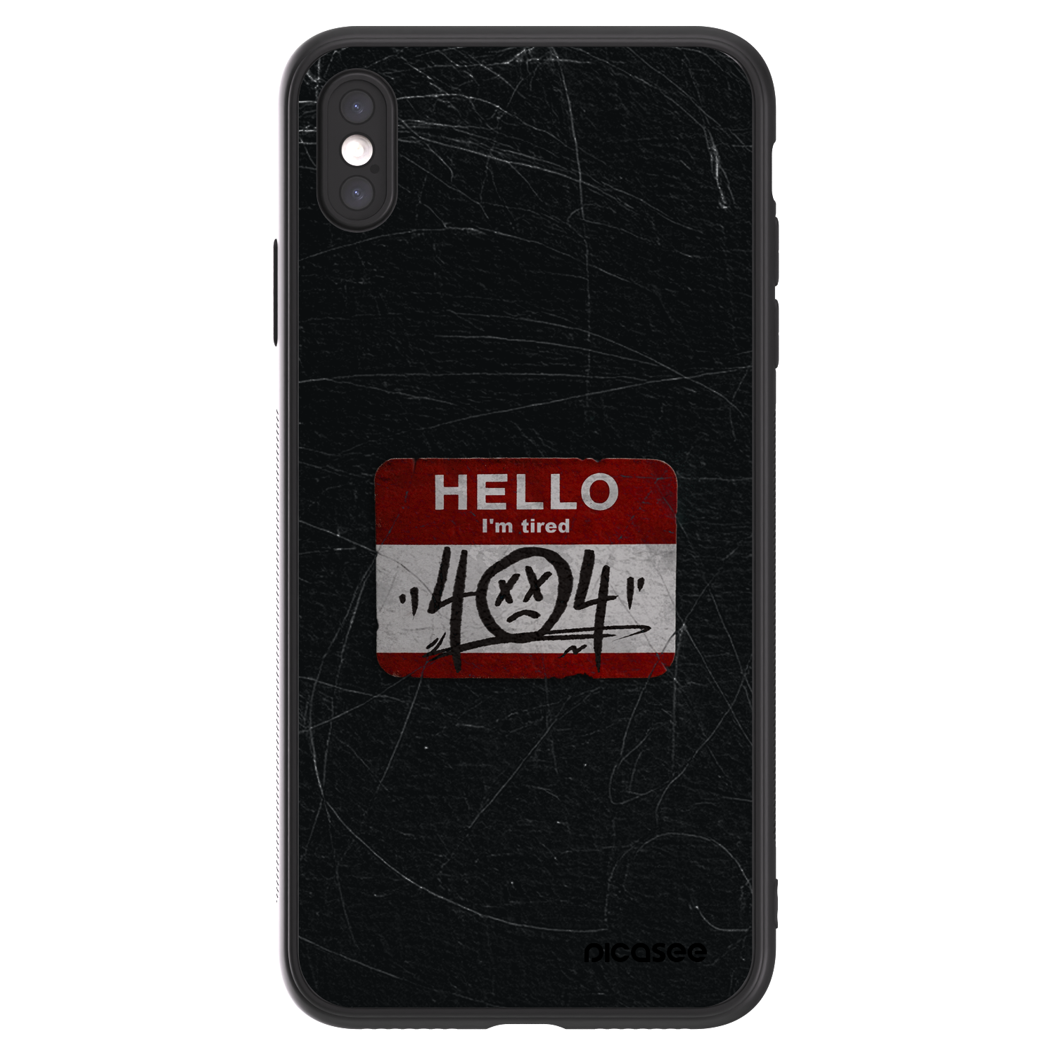 Picasee ULTIMATE CASE za Apple iPhone XS Max - HELLO 404