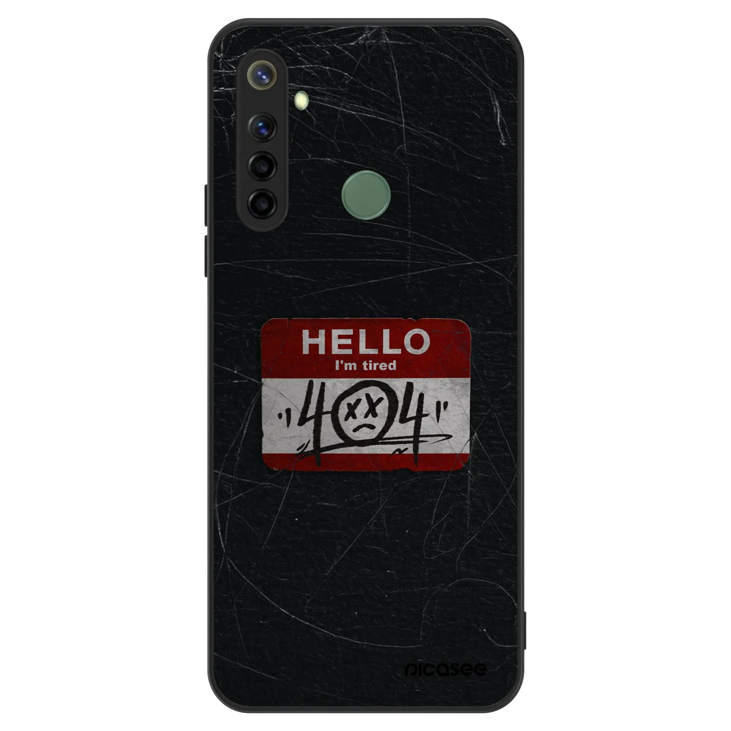 Picasee ULTIMATE CASE za Realme 6i - HELLO 404