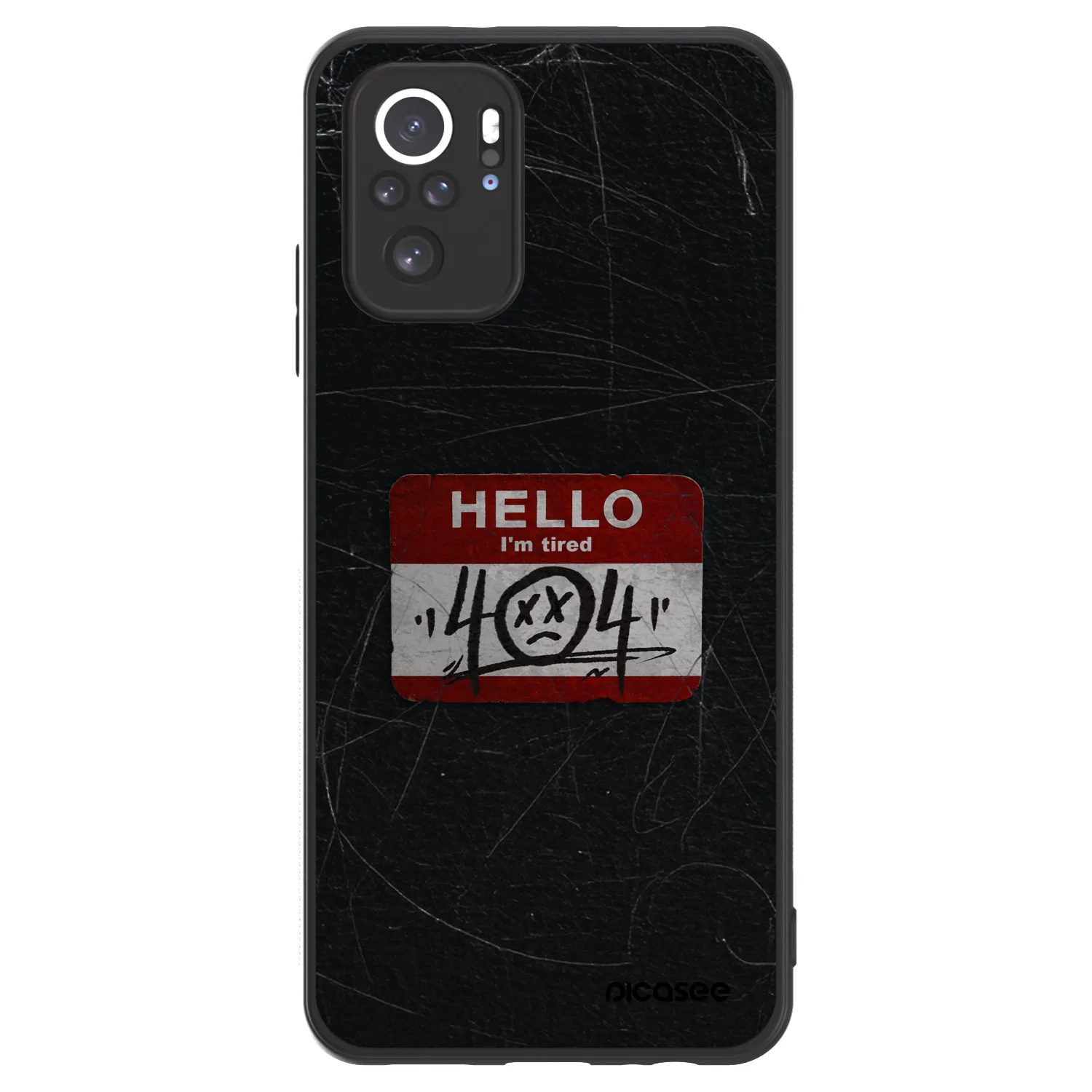 Picasee ULTIMATE CASE za Xiaomi Redmi Note 10S - HELLO 404