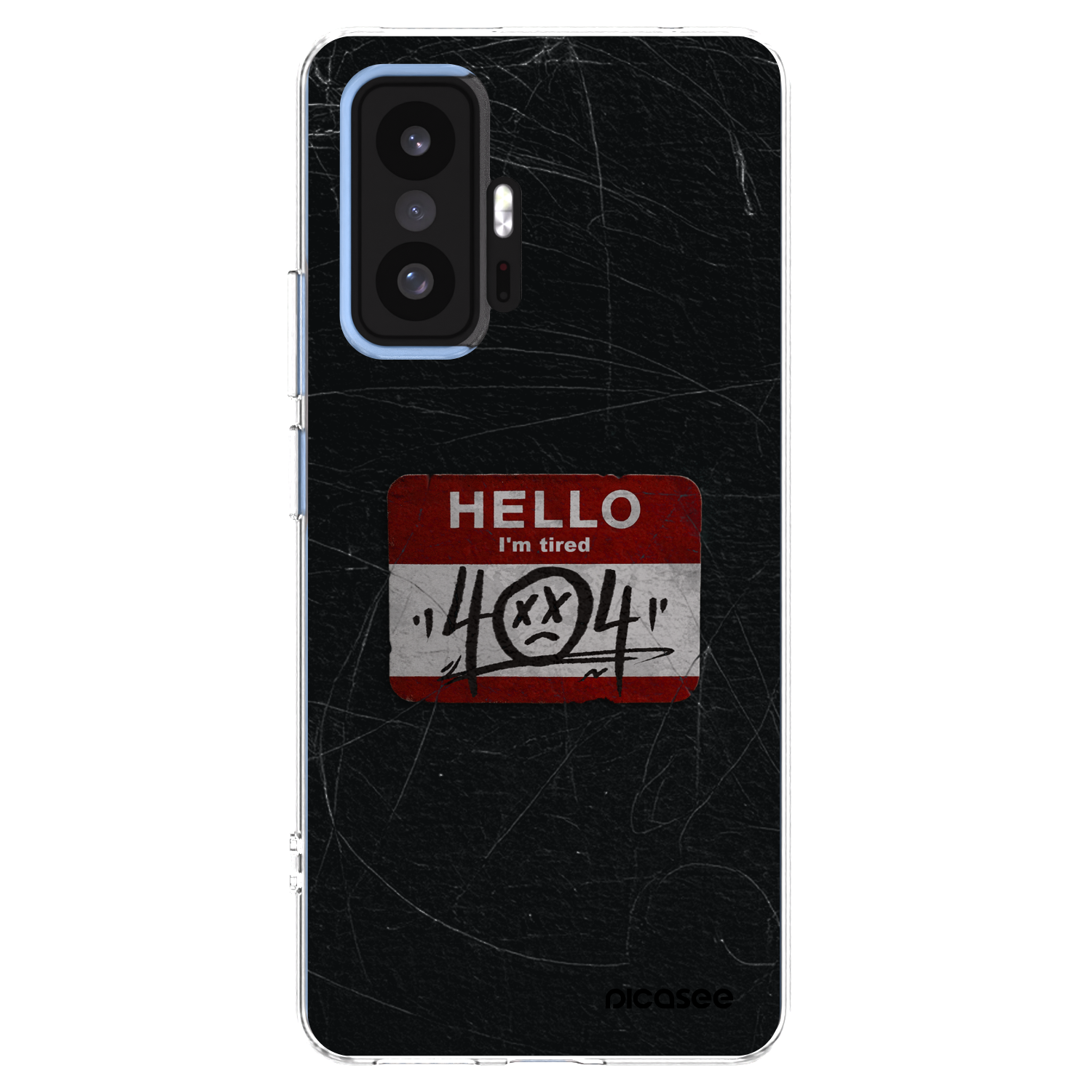 Picasee silikonska prozirna maskica za Xiaomi 11T Pro - HELLO 404