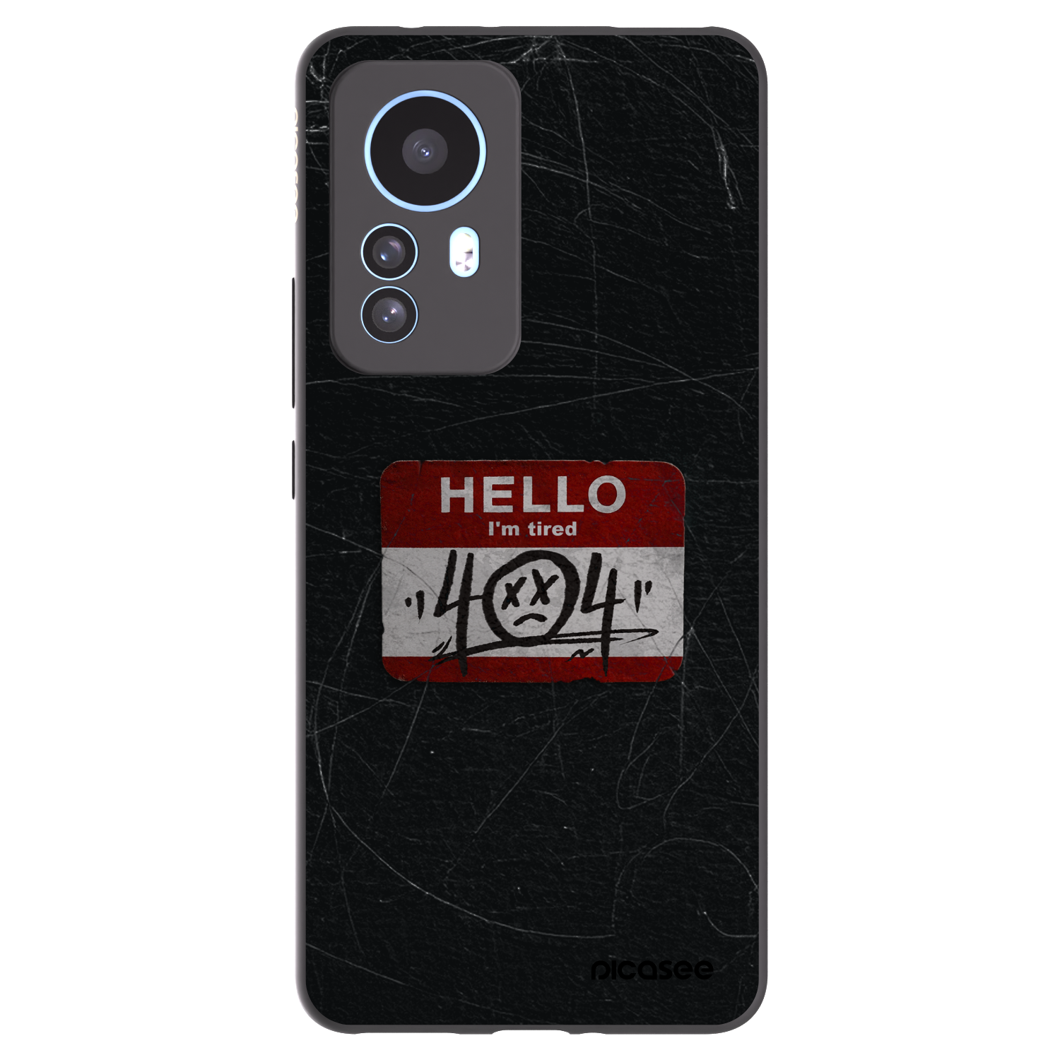 Picasee crna silikonska maskica za Xiaomi 12T Pro - HELLO 404