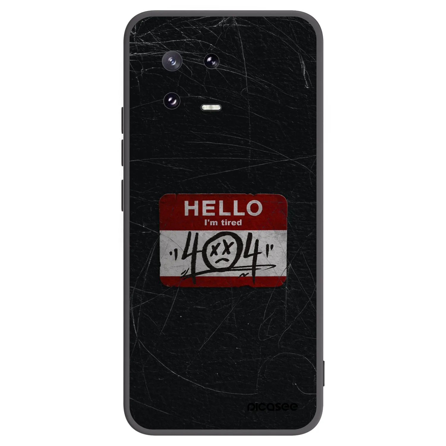 Picasee crna silikonska maskica za Xiaomi 13 Pro - HELLO 404