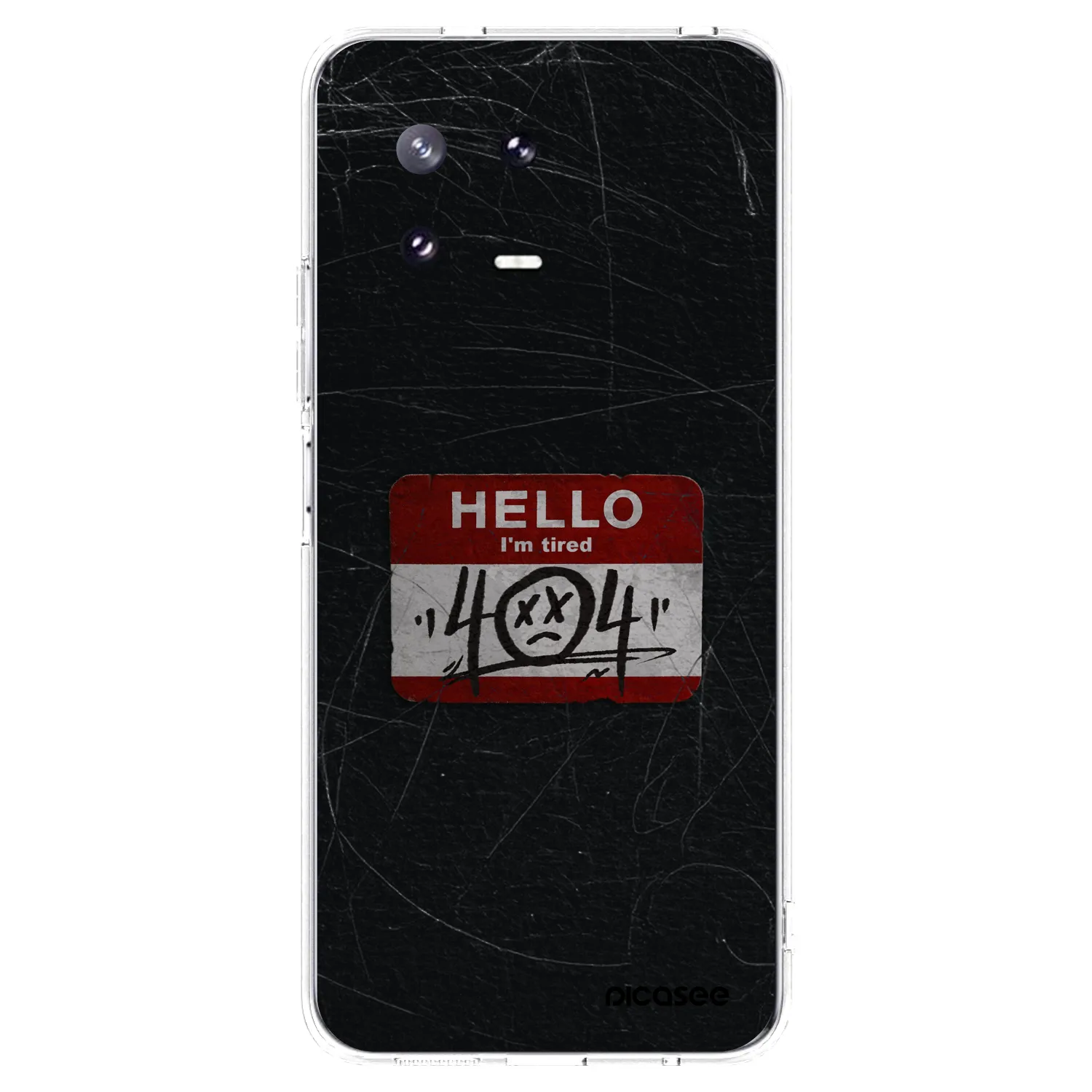 Picasee silikonska prozirna maskica za Xiaomi 13 Pro - HELLO 404
