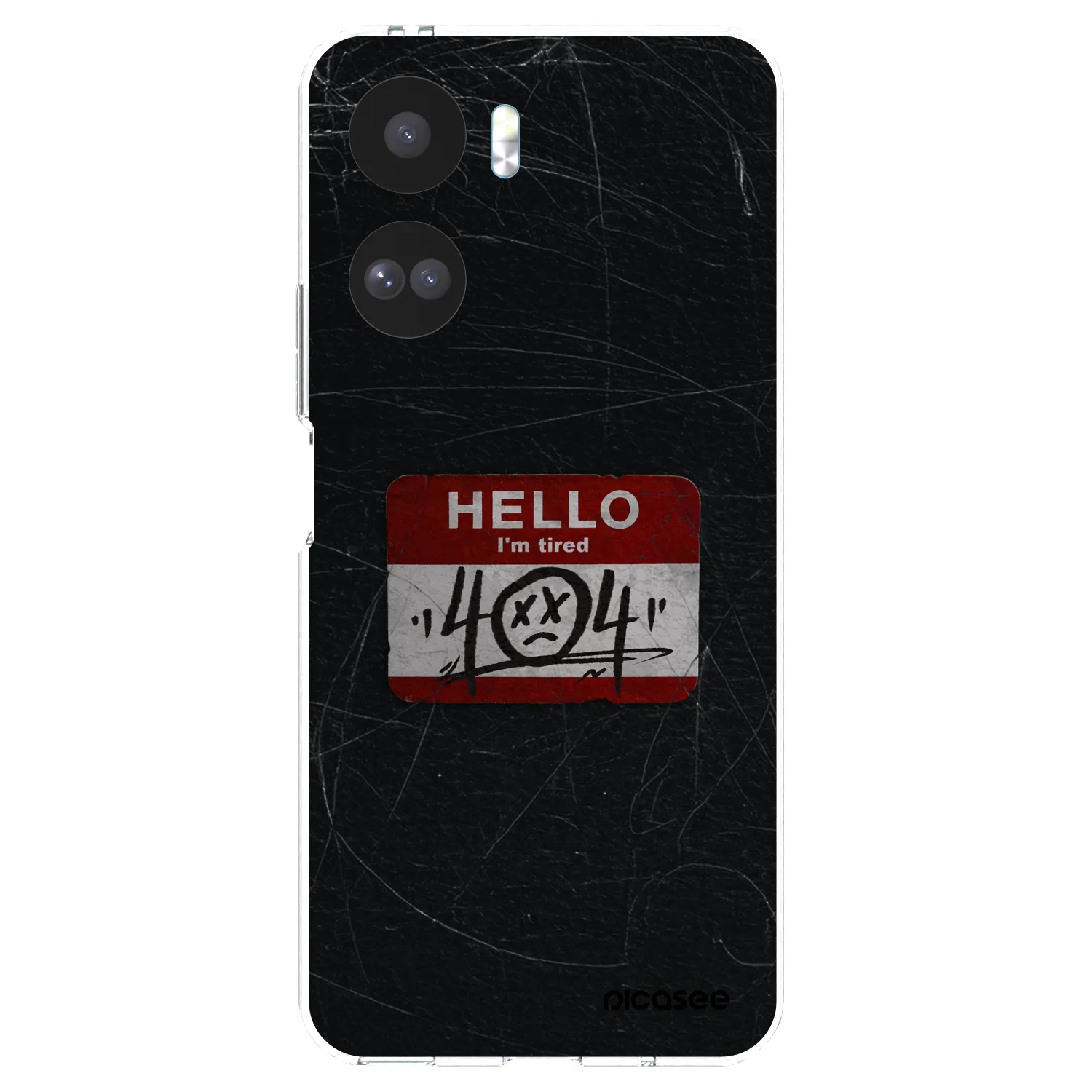 Picasee silikonska prozirna maskica za Honor 90 Lite 5G - HELLO 404
