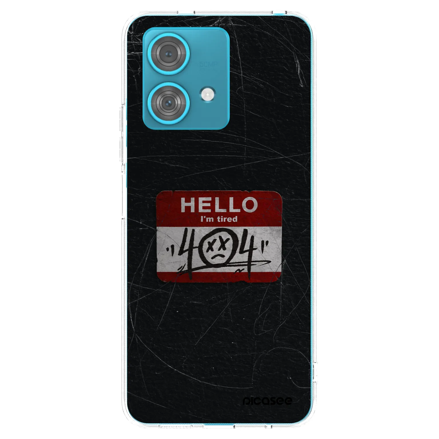 Picasee silikonska prozirna maskica za Motorola Edge 40 Neo - HELLO 404