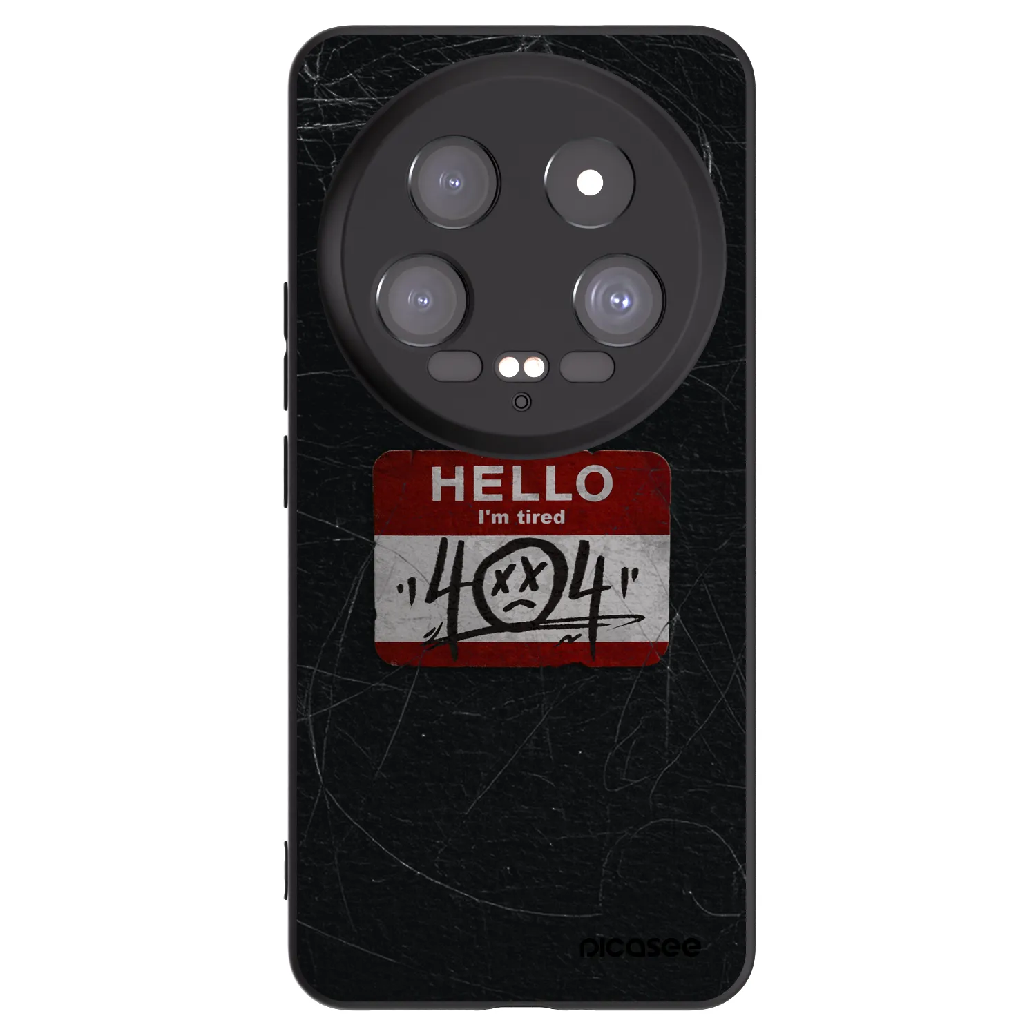 Picasee crna silikonska maskica za Xiaomi 14 Ultra - HELLO 404