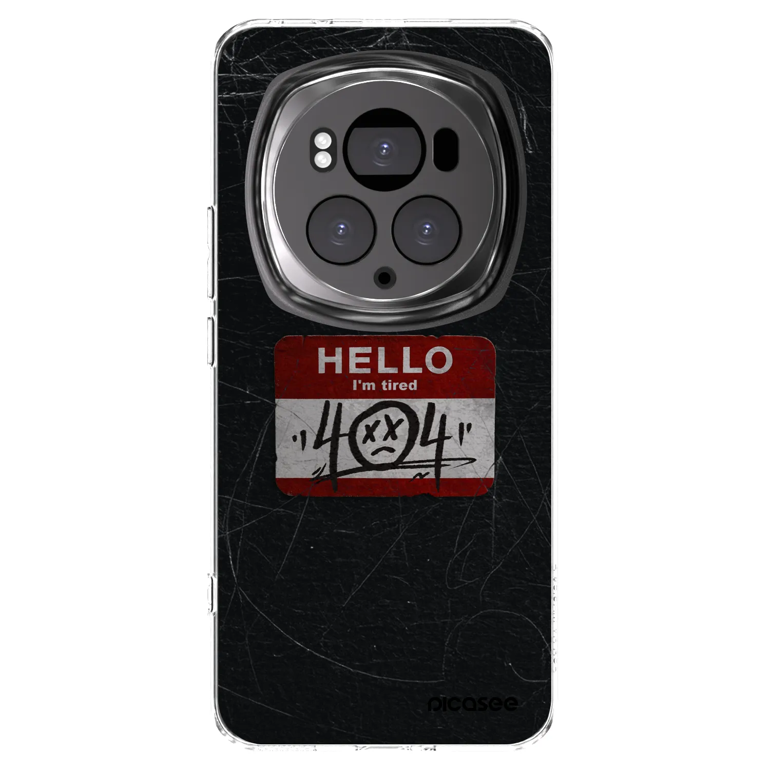 Picasee silikonska prozirna maskica za Honor Magic6 Pro - HELLO 404