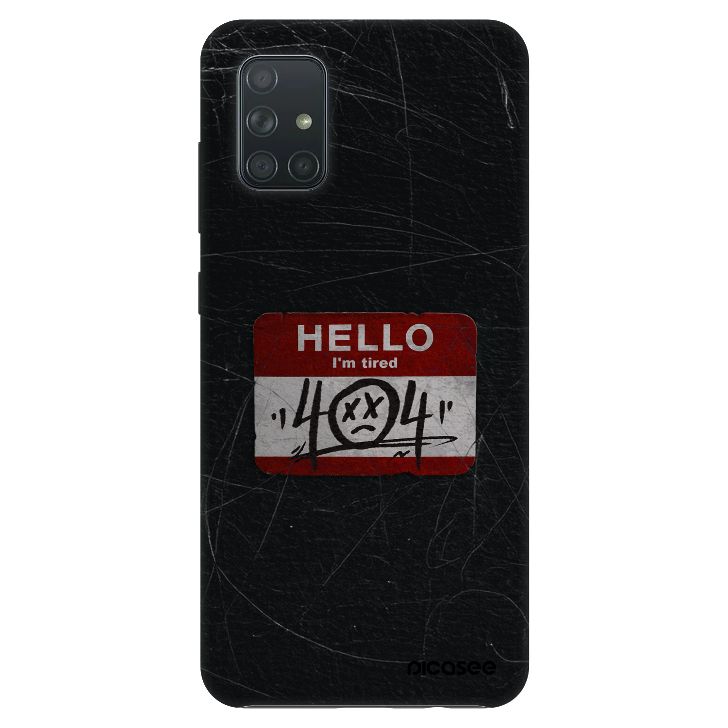 Picasee Fashion Case za Samsung Galaxy A71 A715F - HELLO 404