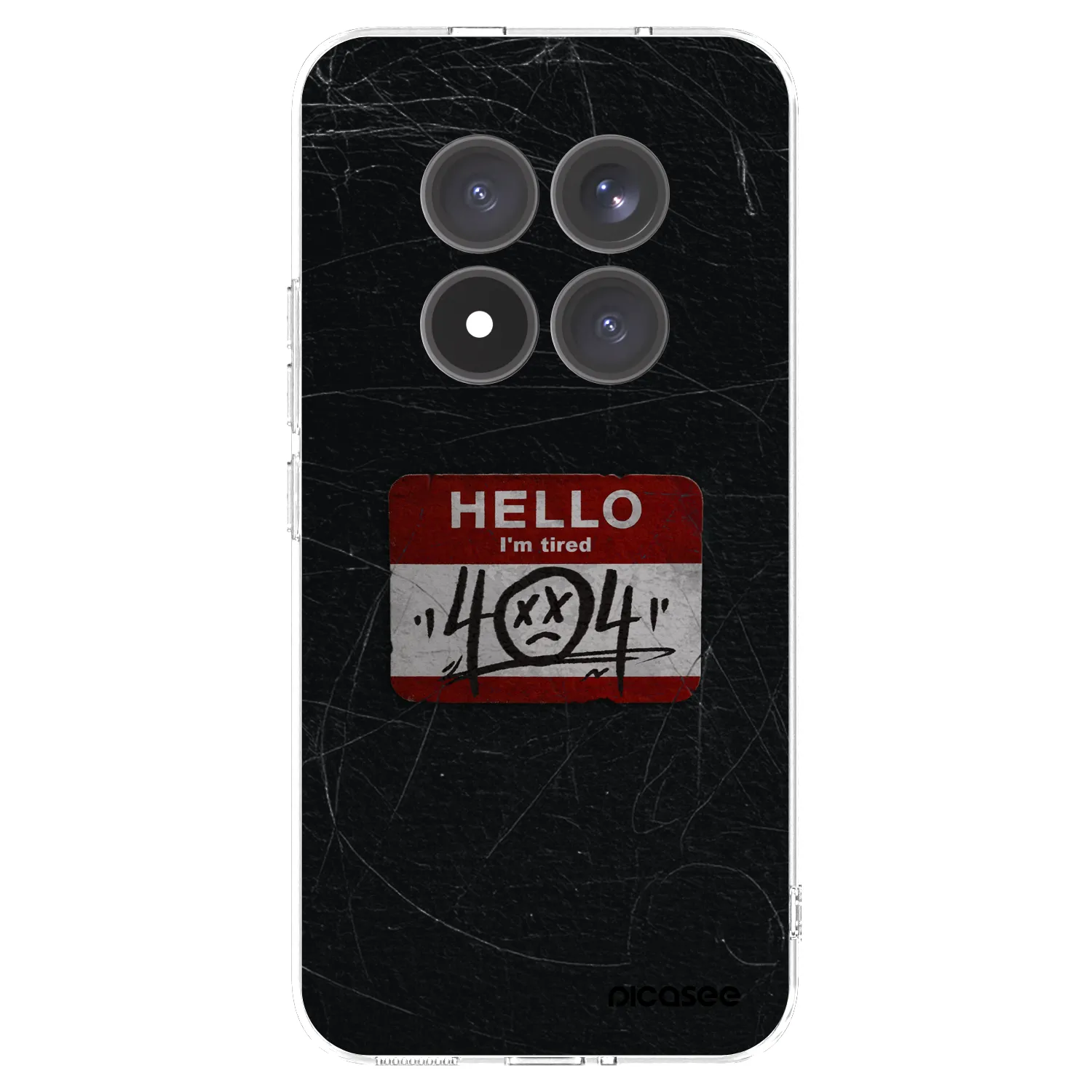 Picasee silikonska prozirna maskica za Xiaomi Redmi Note 15 Pro+ - HELLO 404