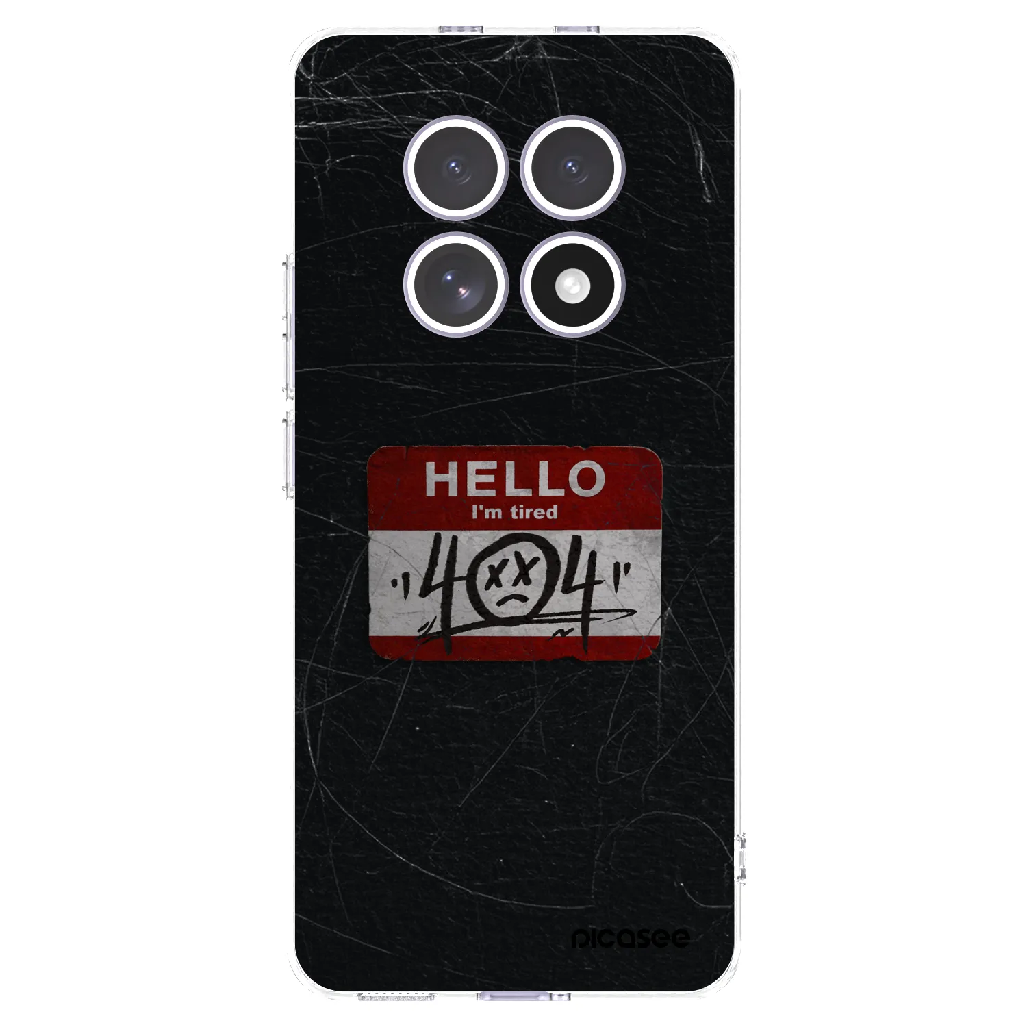 Picasee silikonska prozirna maskica za Xiaomi Redmi Note 15 - HELLO 404