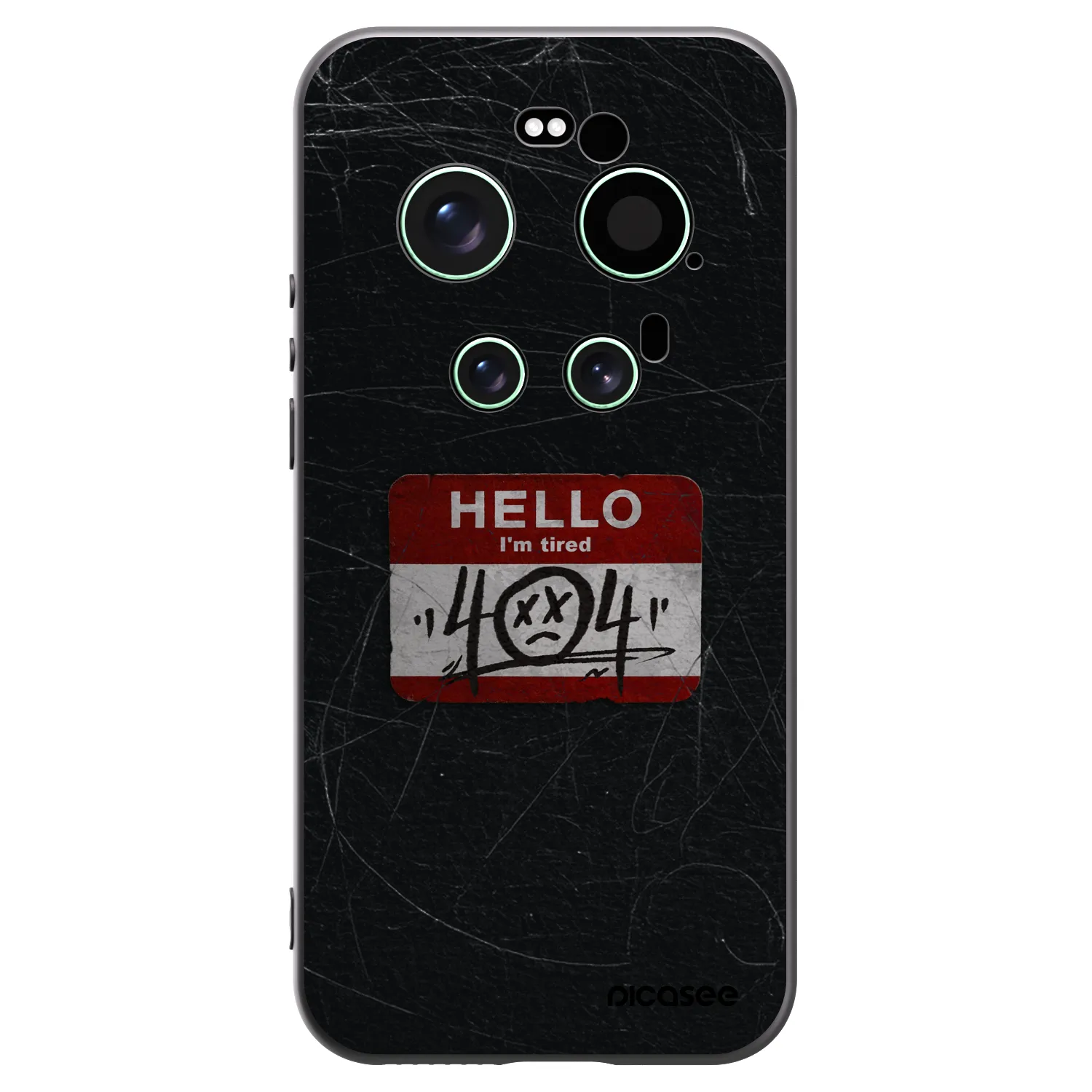 Picasee crna silikonska maskica za Xiaomi 17 Ultra - HELLO 404
