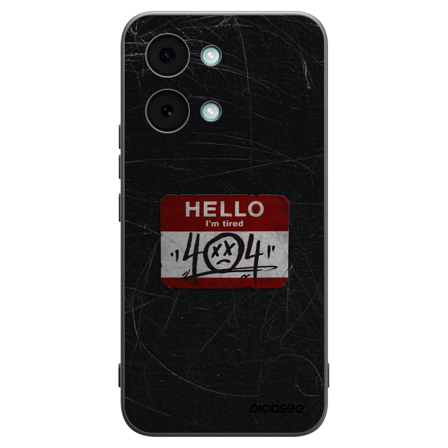 Picasee crna silikonska maskica za Xiaomi Poco X8 Pro Max - HELLO 404