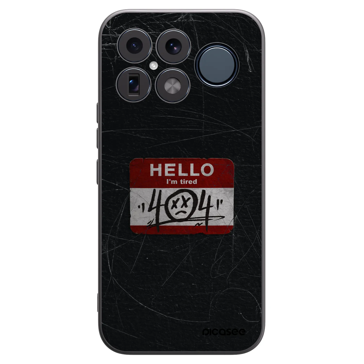 Picasee crna silikonska maskica za Xiaomi Poco F8 Ultra - HELLO 404