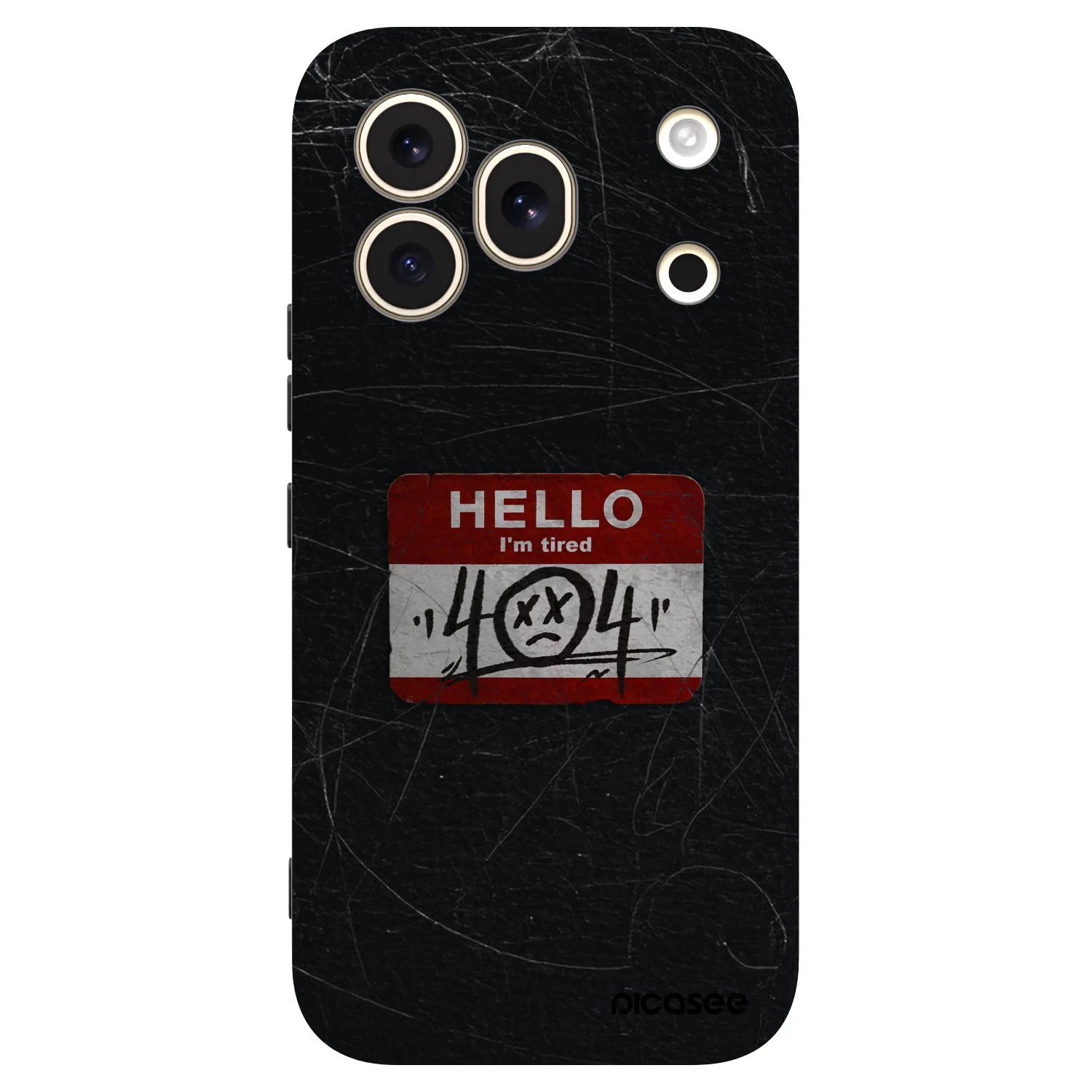 Picasee crna silikonska maskica za Honor 600 Pro - HELLO 404