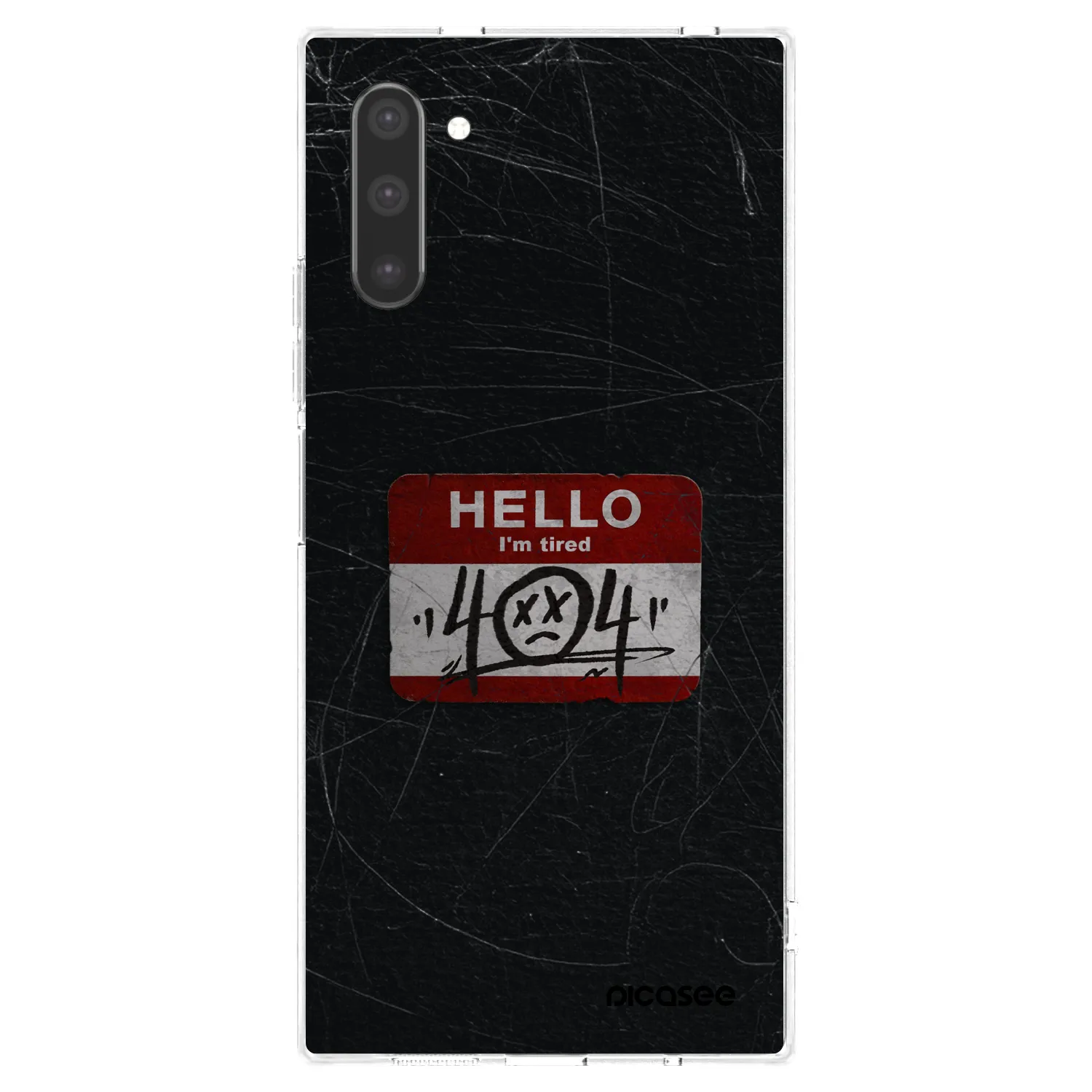 Picasee silikonska prozirna maskica za Samsung Galaxy Note 10 N970F - HELLO 404